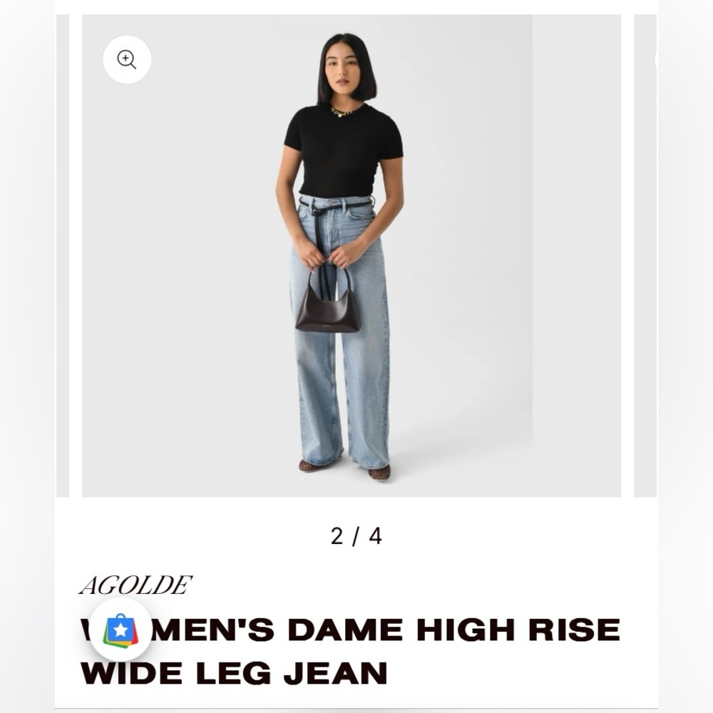 Agolde Dame High Rise
